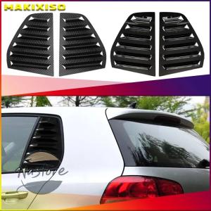並行輸入品 mk5 a pair car rear side window shutter cover trim louver air vent for vw golf 5 2003-2010 部品 カスタムパーツ アクセサリー
