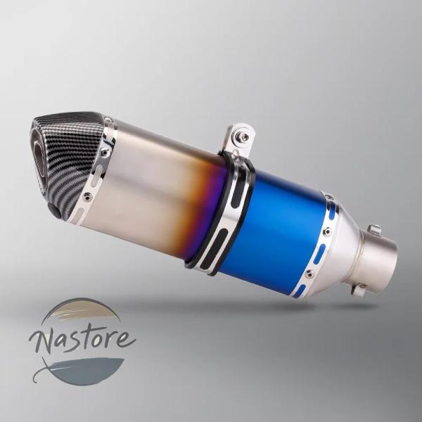 並行輸入品 zx6r バイク マフラー 汎 51mm dbキラーサイレンサー 長370mm zx10...