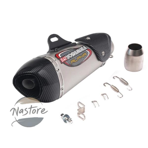 並行輸入品 r3 バイク マフラー mt07 fz1 r6 r15 zx6r zx10 z900 z...
