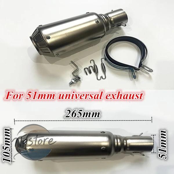 並行輸入品 z900 バイク マフラー 51mm汎 gp カワサキ fz6 rc390 r1 r3 ...