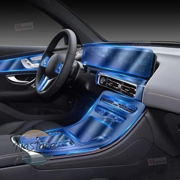 並行輸入品 メルセデス スクリーン カスタムパーツ 内装 カスタム ベンツ eqc 350 400 ...