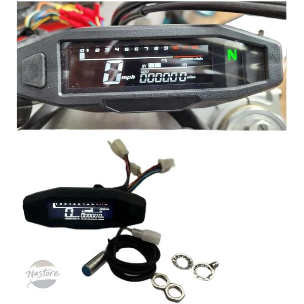 並行輸入品 kr200 ミニ バイク メーター KTM exc 250 rusi mini汎 カスタ...