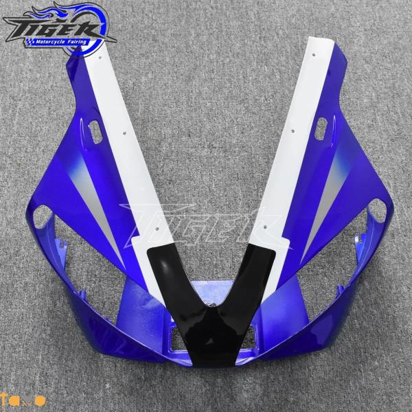 並行輸入品 ヤマハ バイク フロント ヘッド yzfr1 アッパーフェアリングライトカウルノーズパネ...