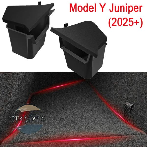 並行輸入品 テスラ tesla カバー tesmayx トランクサイド左右片付けパケット収納ボックス...