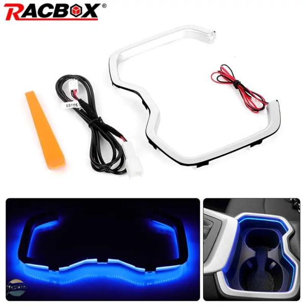 【並行輸入品】rav4 トヨタ toyota アームレスト アイスブルーカップホルダーライト xa5...
