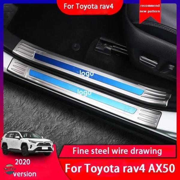 【並行輸入品】rav4 トヨタ toyota リップ ペダル およびax50 傷防止ステンレス ドア...