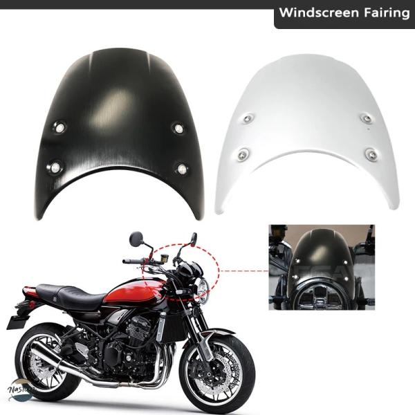 並行輸入品 Z900RS WINDSHIELD ALUMINUM WIND DEFLECTOR WI...