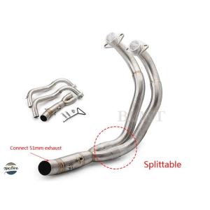 並行輸入品 バイク ESCAPE MOTO FRONT LINK PIPE FULL EXHAUST...