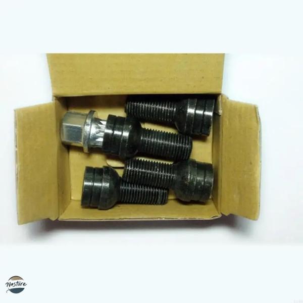 並行輸入品 D5BE ホイール ロックナットセット 1K0698137A M14X1.5 ステンレス...