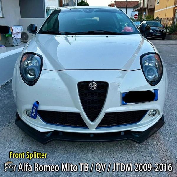 並行輸入品 ALFA フロントバンパー スポイラー リップ ROMEO MITO 2009-2016...