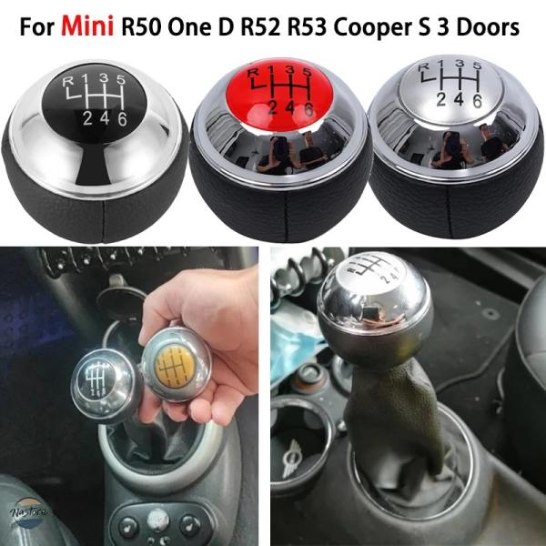 【並行輸入品】R50 ミニ 5/6速 ギア シフト ノブ シフター レバー ハンドボール ワンダー ...