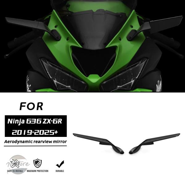 並行輸入品 zx4rr zx6r ニンジャ カワサキ ミラー カスタムパーツ アクセサリー zx4r...