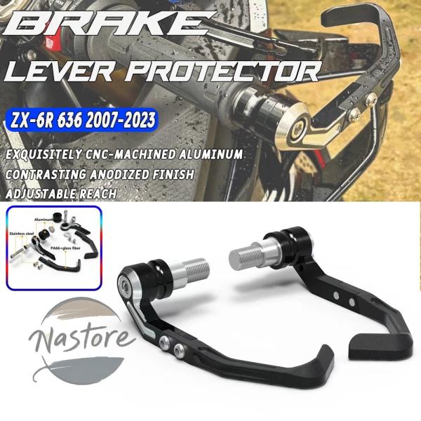 並行輸入品 zx6r バイク ガード ハンドル クラッチ ブレーキ バー プロテクター cncレバー...