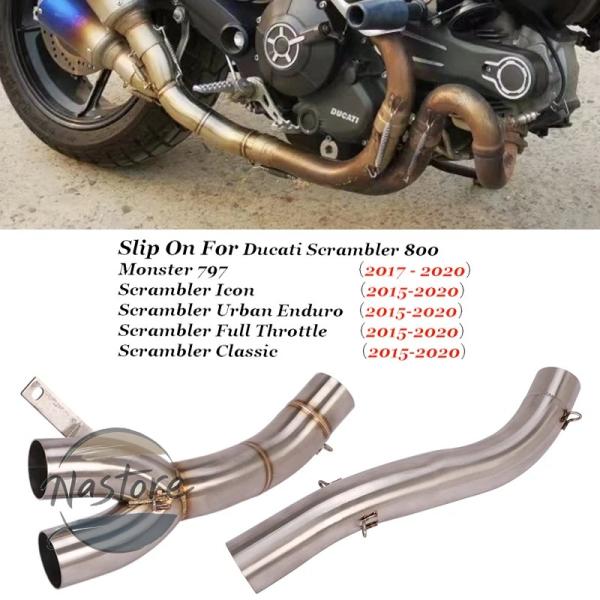 並行輸入品 バイク リップ マフラー カスタムパーツ カスタム スオン 排気エスケープミドルパイプ ...