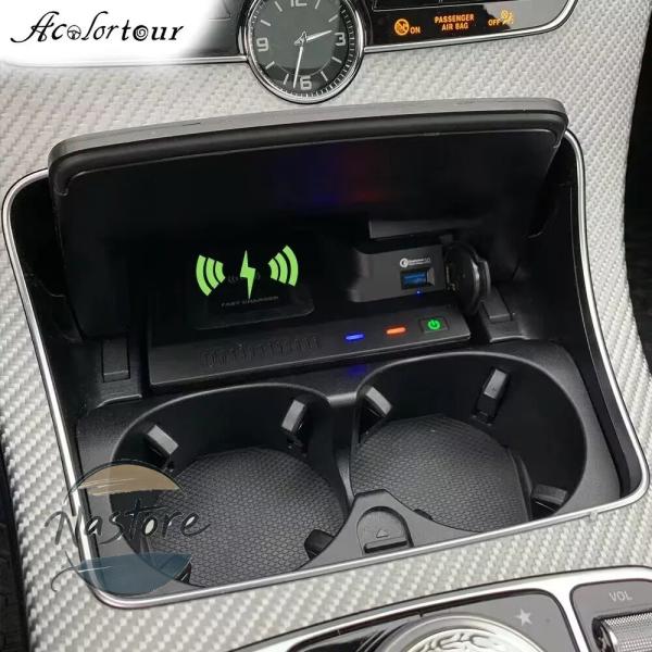並行輸入品 メルセデスベンツ mercedes benz w205 ベンツ 15 ワットワイヤレス急...