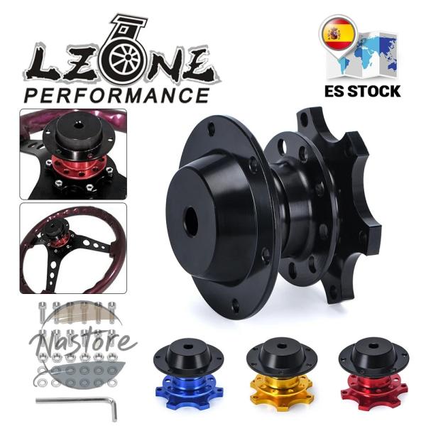 並行輸入品 jr3859 ステアリング ホイール キット lzone クイックリリースハブボスハブア...