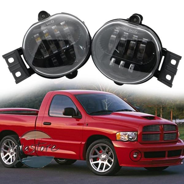 並行輸入品 ヘッドライト ヘッド ライト 白色led フォグライト dodge ram 1500 2...