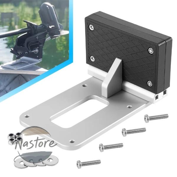 並行輸入品 トランサムトローリングモーターマウント カヤックバッキング 取り付けブラケット プレート...