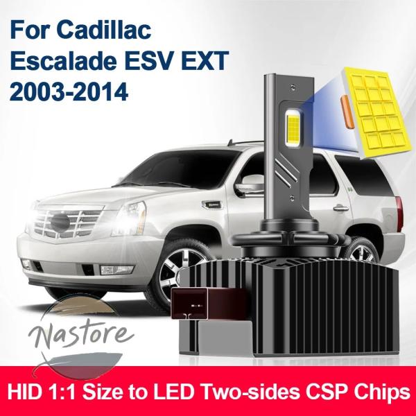 並行輸入品 d1s ヘッドライト ヘッド ライト led電球 キャデラック エスカレード esv e...