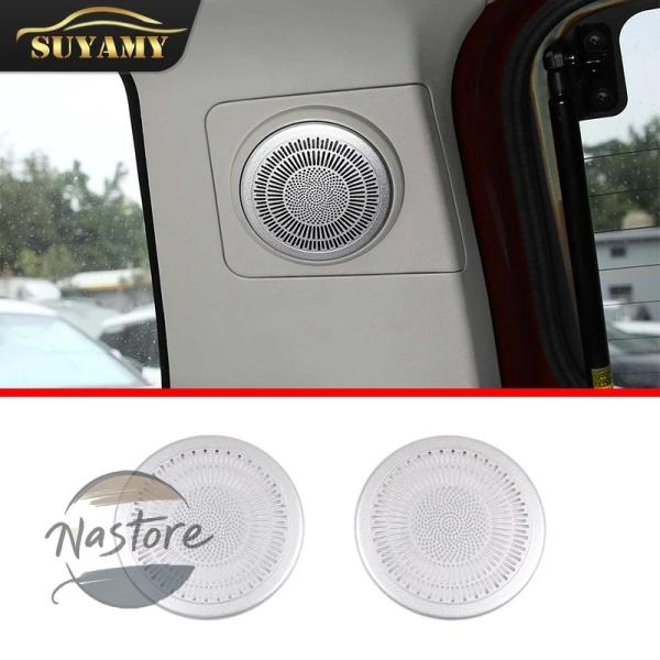 【並行輸入品】トヨタ toyota グリル リア スピーカー オーディオ 2個ステンレストランク保護...