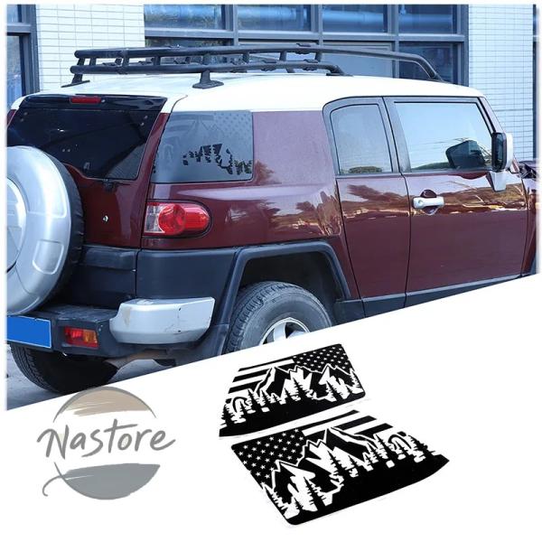 並行輸入品 トヨタ toyota リア pvcウィンドウ ステッカー ビニール fjクルーザー200...