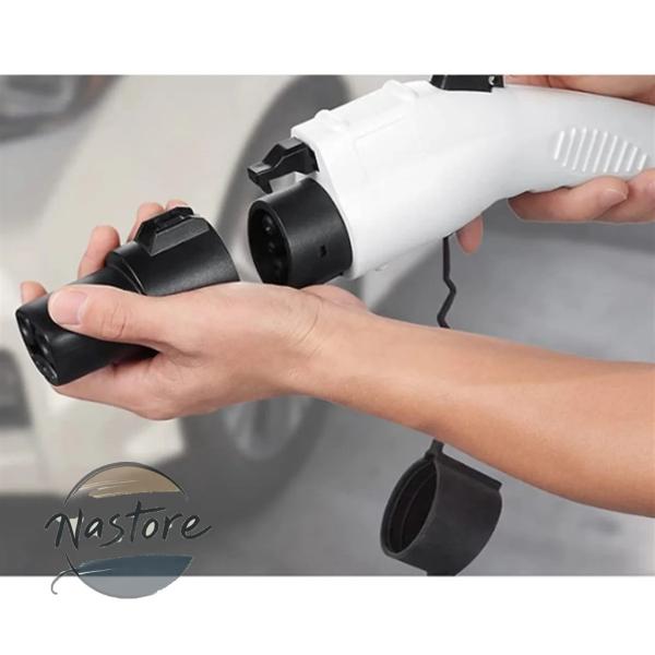 並行輸入品 テスラ tesla j1772 lenz 充電アダプター モデル3 y s x sae ...