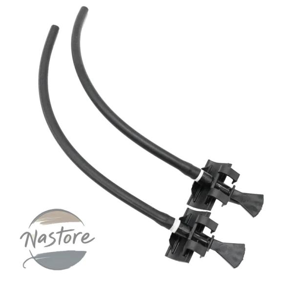 並行輸入品 フロント ガラス ウォッシャーウォータースプレー 三菱 アウトランダー ワイパーノズル1...