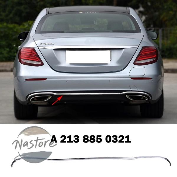 並行輸入品 リア 部品 カスタムパーツ アクセサリー 管状クロムメッキバンパーディフューザー メルセ...