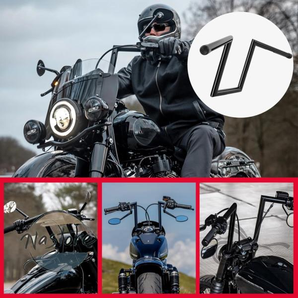 並行輸入品 ホンダ honda バイク ハンドル バー zスタイル ハーレー ヤマハ カワサキ 25...