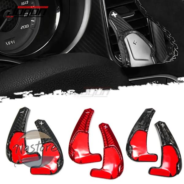 並行輸入品 ステアリング ホイール ダッジチャレンジャーsrt カーボン パドル カー dsgシフタ...