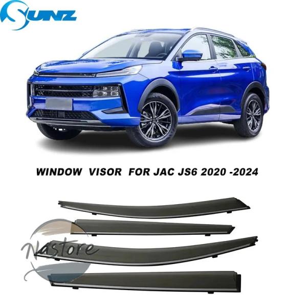 並行輸入品 js6 ガード jac ウィンドウバイザー ウェザーシールド サンレイン デフレクター ...