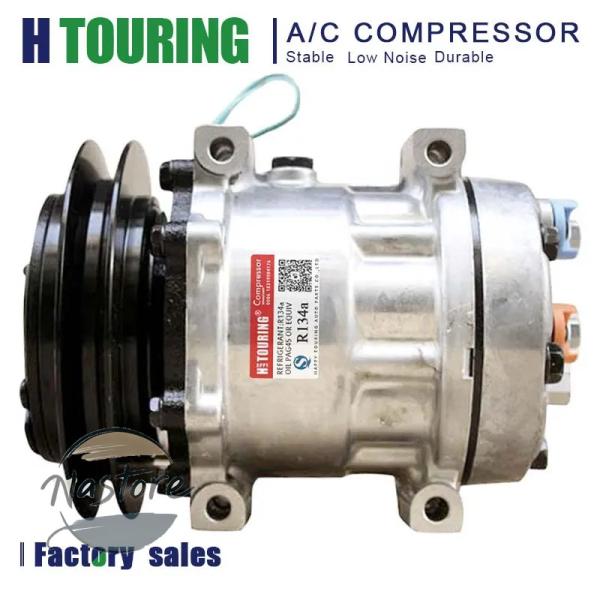 並行輸入品 kobelco エアコンコンプレッサー サンデン7h13 sd7h13 7351 tdk...