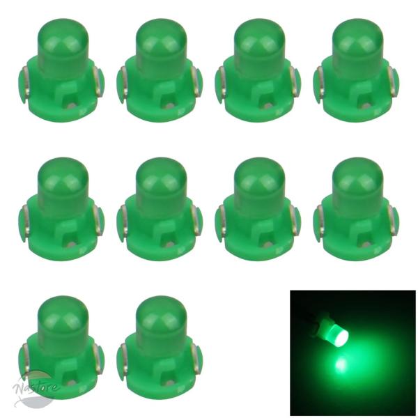 並行輸入品 10個 グリーン RV T3 バルブ NEO ダッシュツイストソケット HVAC クラス...