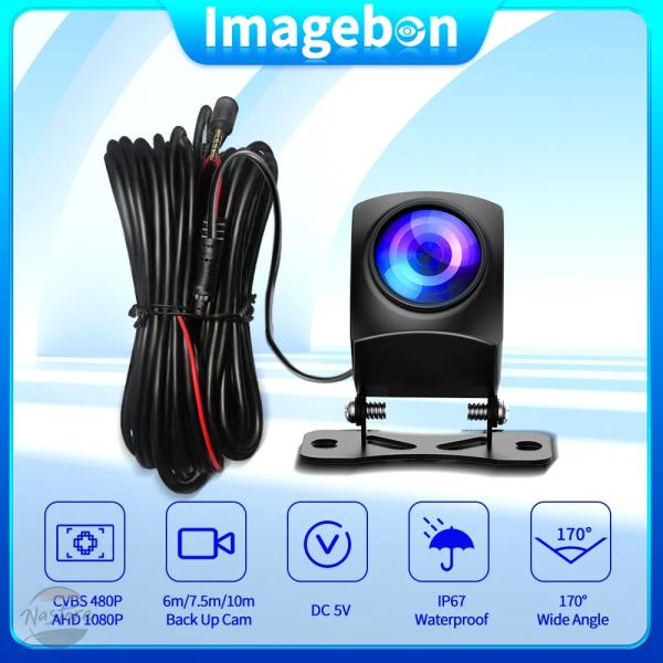 並行輸入品 IMAGEBON バックアップ カメラ AHD 1080P CVBS 480P 4ピン ...