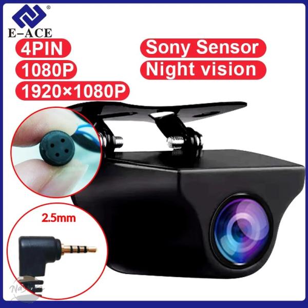 並行輸入品 FHD 1080P ソニー 車載バック カメラ 4PIN 防水 2.5MMジャック バッ...