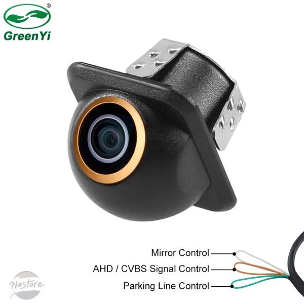 並行輸入品 HDミニ360度アラウンド取付AHD CVBS 1280X720Pゴールデン魚眼レンズ ...