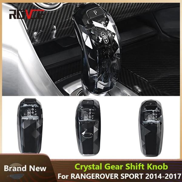並行輸入品 ROVCE クリスタル ギア シフト ノブ シフター レバー ランドローバー レンジロー...