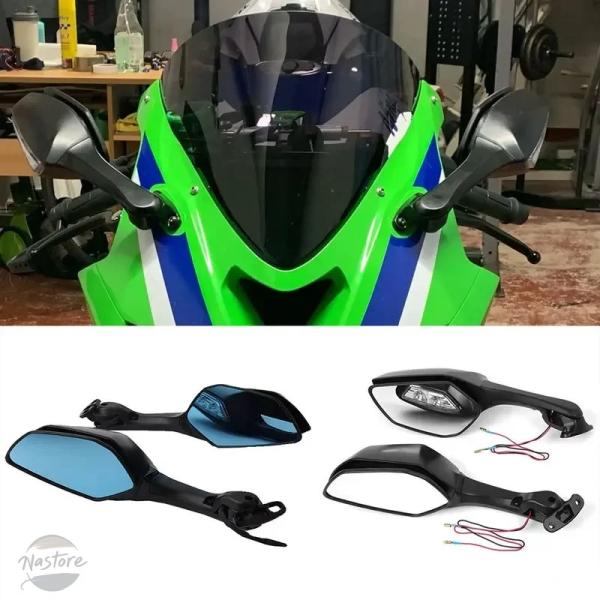並行輸入品 ZX6R カワサキ バイク ミラー アクセサリー カスタム ニンジャ 636 ZX636...