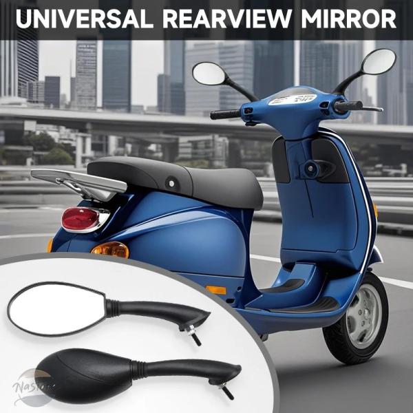 【並行輸入品】ET4 VESPA ミラー TOPTENG ブラック バック 50 125 150 4...