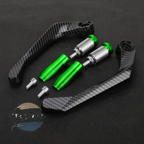 並行輸入品 zx4r バイク ハンドル クラッチ ブレーキ カワサキ cncアルミcnc バー 保護...
