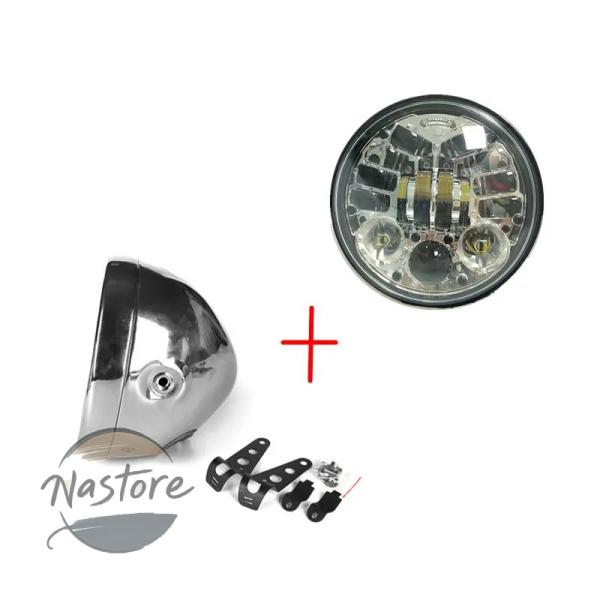 並行輸入品 ホンダ honda エアロ ヘッドライト ヘッド ライト 5.75 インチled プロジ...