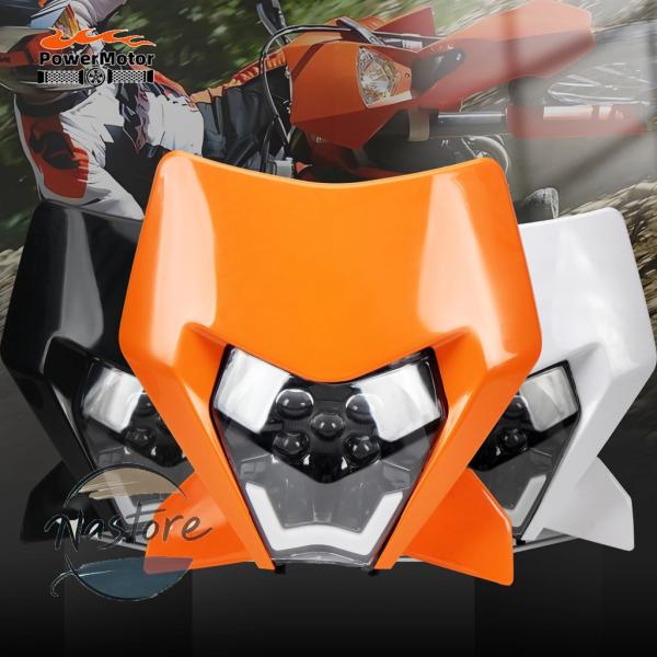 並行輸入品 KTM バイク ヘッドライト アクセサリー カスタム 2024 led exc sx m...