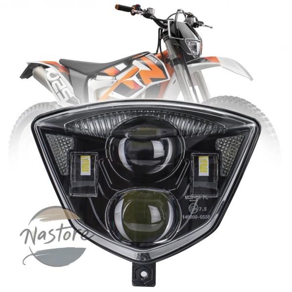並行輸入品 バイク ヘッドライト ヘッド ダート led ライト アセンブリ ktm フリーライド ...