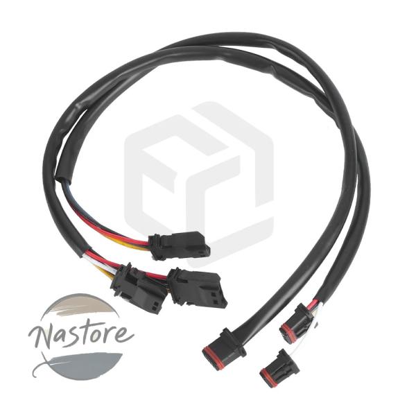 並行輸入品 バイク ハンドル スロットル ハーレー アセンブリスイッチウィンカー バー 電子延長ケー...