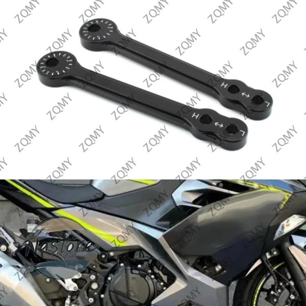 並行輸入品 z400 バイク サスペンション リア キット 2x リンケージ降下カワサキ カワサキ ...