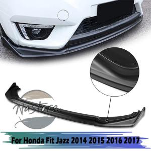 並行輸入品 ホンダ honda スポイラー リップ フィット フロント キット 3pcs バンパー スプリッター ディフューザー スカート ボディ カスタムパーツ 部品