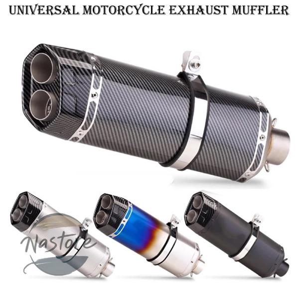 並行輸入品 er6n バイク マフラー 51mm汎 排気エスケープパイプ dbキラー z900 z8...