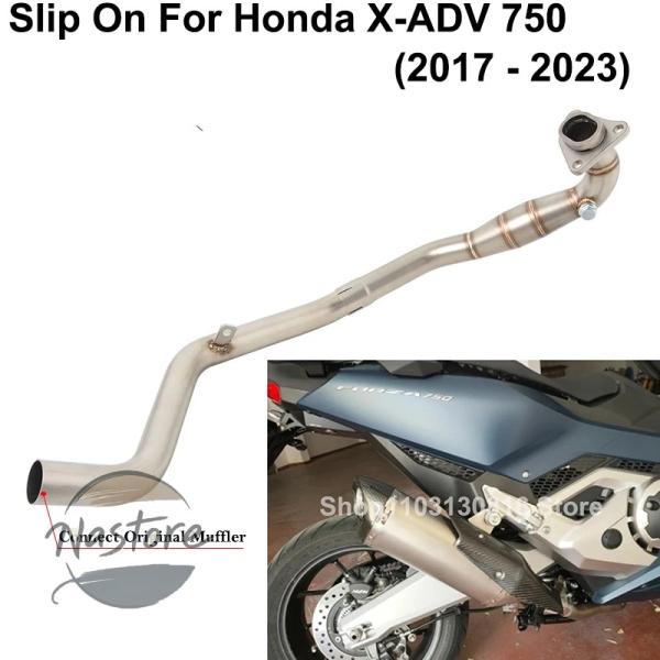 並行輸入品 ホンダ honda バイク リップ マフラー フロント x-adv 750 2017 -...