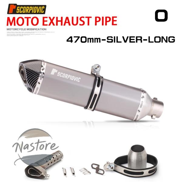 並行輸入品 cbr650 バイク マフラー カスタム 51mm dbキラー r7 adv350 z9...