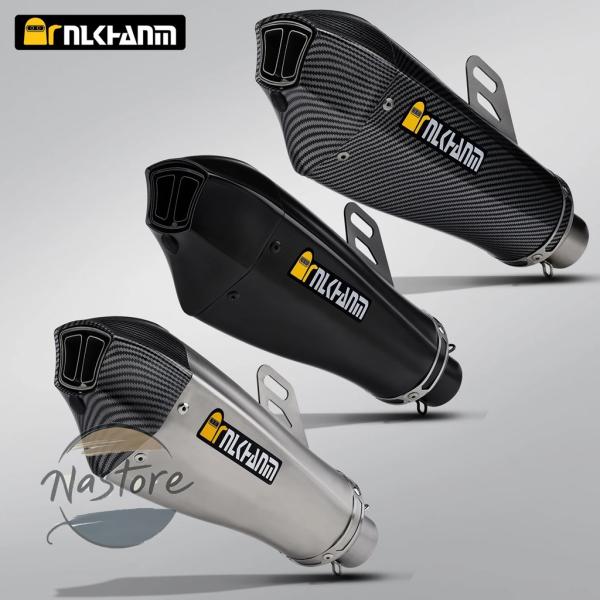 並行輸入品 バイク マフラー 部品 カスタムパーツ アクセサリー 汎 51mm akmt09 r7 ...